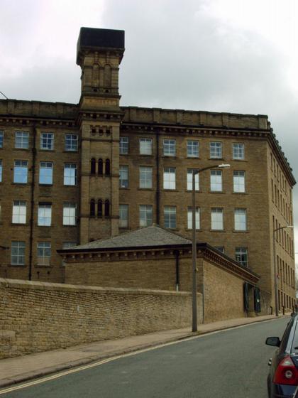 Dean Clough Mills date AD 1857
